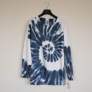 SO Oversized Crew Tie Dye Sweatshirt NWT